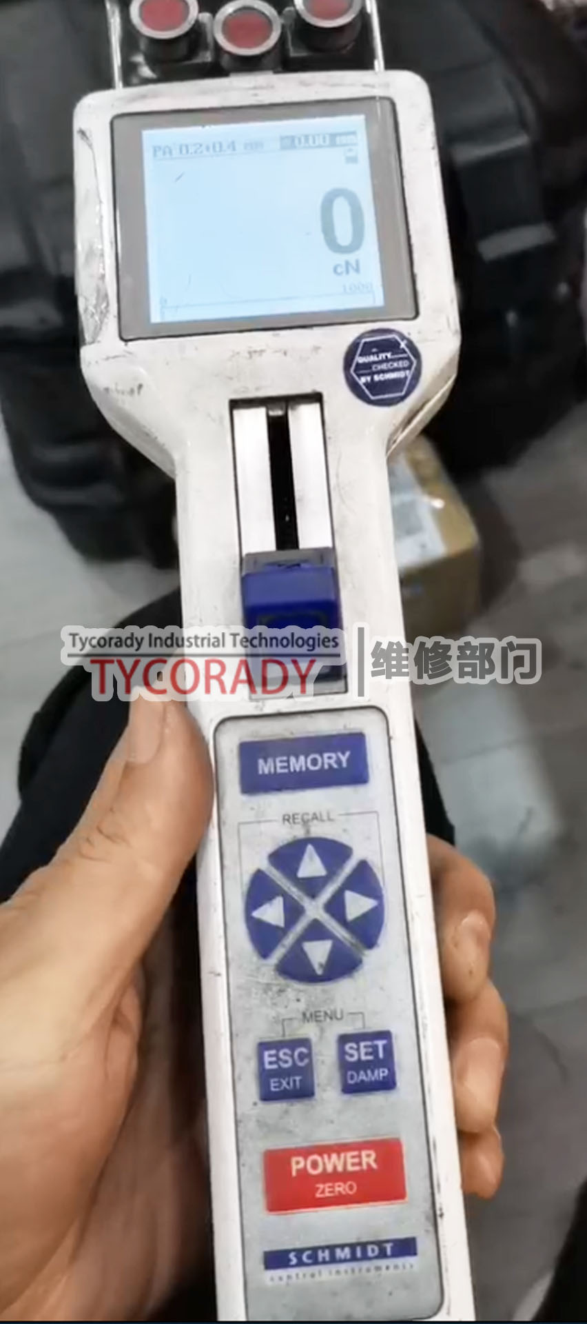 SCHMIDT DTS-1000拉力計(jì)維修成功案例
